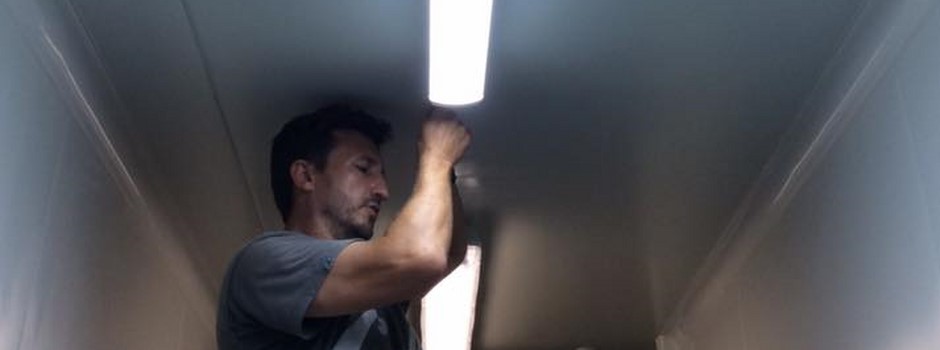 Installation luminaire Papeete